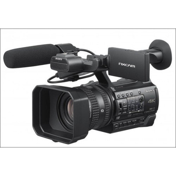 Sony HXR-NX200 Full HD compact professional camcorder displayed at Unix Network shop in Jashore, Bangladesh
